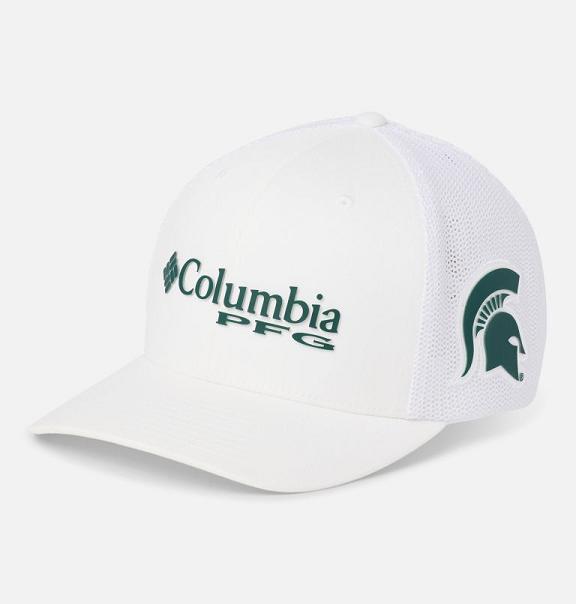 Columbia PFG Mesh Hats White For Women's NZ4325 New Zealand